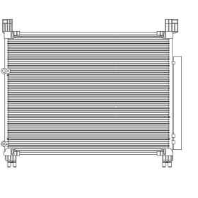 Lexus Rx350 2016-2019 A/c Condenser - CND30017