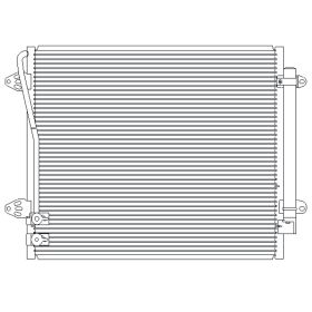 2016-2022 Volkswagen Passat - A/c Condenser - CND30037