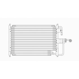 Mercury Tracer 1992-1996 Ac Condenser - CND35553