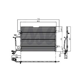 Audi A4 1996-2002 Condenser 1.8l L4/2.8l V6 With Ac Automatic/manual Transmission - CND3659