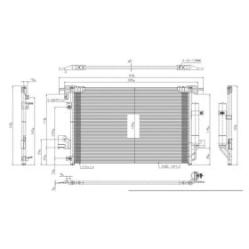Mitsubishi Outlander Sport 2008-2017 Ac Condenser 2.0/2.4l L4 - CND3747