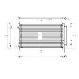 Acura TL 2009-2014 Condenser V6 At/mt - CND3766