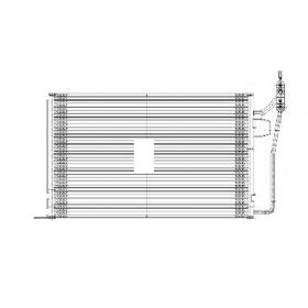 2010-2012 Ford Fusion Hybrid - Condenser - CND3786