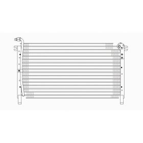 1993-1997 Nissan Hardbody Pickup - Ac Condenser - CND38242