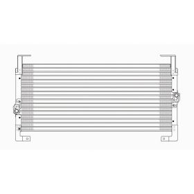 Dodge Neon 1995-1999 Ac Condenser With Brackets - CND40017