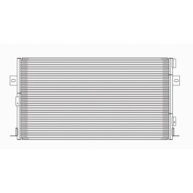 Chrysler Town And Country 1996-2000 A/c Condenser - CND40061