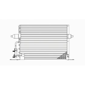 Mercury Cougar 1998-2000 Ac Condenser - CND40121