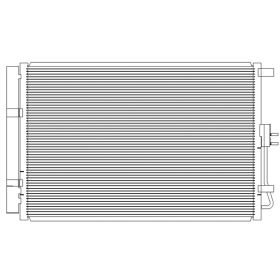 2012-2013 Kia Soul - A/c Condenser - CND4103