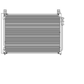 2014-2018 Infiniti Q50 Sedan - A/c Condenser - CND4402