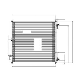 Land rover Range Rover 2019 A/c Condenser - CND4433