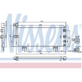 Mercedes C230 1999-2000 Ac Condenser - CNDDPI3080