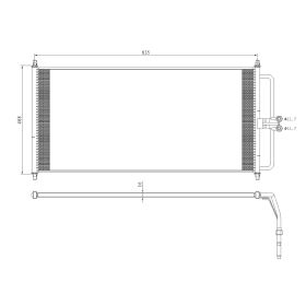 Ford Pickup Lightduty 2004-2008 Ac Condenser - CNDDPI3092