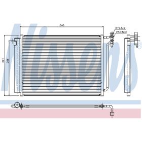 BMW X5 2000-2006 Ac Condenser - CNDDPI3103