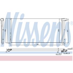 Mercedes S600 2001-2006 Ac Condenser - CNDDPI3253