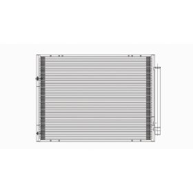 2004-2010 Toyota Sienna - Ac Condenser For Models Without Rear A/c - CNDDPI3284