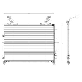 2003-2006 Acura Mdx - Ac Condenser Exc Double Cab - CNDDPI3290