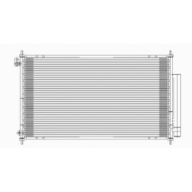 Acura TSX 2004-2008 Ac Condenser With Receiver Drier - CNDDPI3295