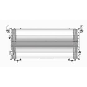 2000-2006 Toyota Tundra Pickup - Ac Condenser Exc Double Cab - CNDDPI3296