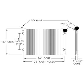 Chrysler Town And Country 2005-2007 Ac Condenser 4cyl/6cyl - CNDDPI3320