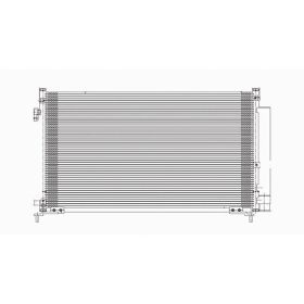 Honda Civic Coupe 2006-2011 Ac Condenser Coupe - CNDDPI3569