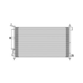 Nissan Cube 2009-2014 Ac Condenser For All Models Except 2012 Versa Hatchback - CNDDPI3594