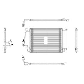 Pontiac Solstice 2006-2009 Ac Condenser From 4/30/07 - CNDDPI3668