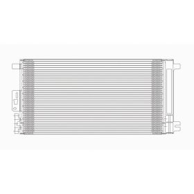 Chevrolet Cobalt 2005-2010 Ac Condenser With Receiver Drier - CNDDPI4718