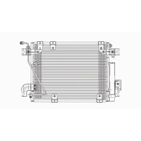 1999-2004 Suzuki Vitara - Ac Condenser With Receiver Drier - CNDDPI4945
