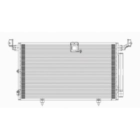 Lexus Rx300 1999-2003 Ac Condenser With Receiver Drier - CNDDPI4988
