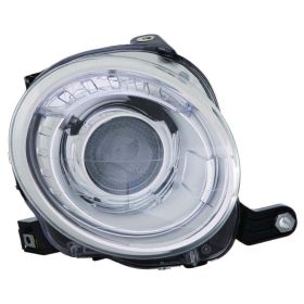 2012-2019 Fiat 500 - Driver Side Halogen Projector Headlight Assembly - FI2502100