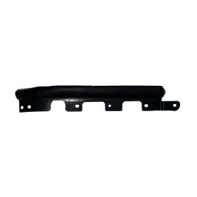 2017-2019 Ford F-450 Superduty Pickup - Front Passenger Side Bumper Cover Molding [filler Below Head Light] Made Of Plastic - FO1047113