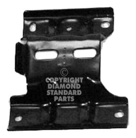 1997-2003 Ford F-150 Lightduty Pickup - Front Driver Side Bumper Mounting Plate - FO1066138