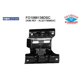 1997-2004 FORD PICKUP FORD LIGHTDUTY Front Driver Side Bumper Mounting Plate - Diamond Standard - FO1066138DSC OEM# XL3Z17B985AC
