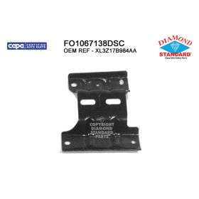 1997-2004 FORD PICKUP FORD LIGHTDUTY Front Passenger Side Bumper Mounting Plate - Diamond Standard - FO1067138DSC