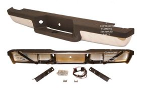1993-2005 Ford Ranger 2wd Pickup - Rear Step Bumper Assembly - FO1103109
