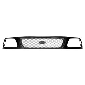 1997-1998 Ford F-150 Lightduty Pickup - Front Grille - FO1200328