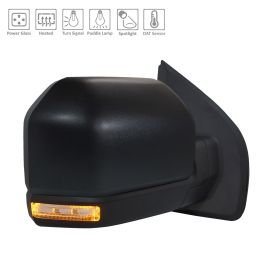 2019-2020 Ford F-150 Pickup - Passenger Side Power Door Mirror - FO1321655