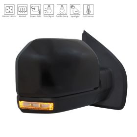 2019-2020 Ford F-150 Pickup - Passenger Side Power Door Mirror - FO1321657
