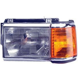 1987-1991 Ford Bronco - Driver Side Headlight Assembly - FO2502105