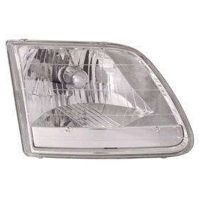 2001-2003 Ford F-150 Lightduty Pickup - Driver Side Headlight Assembly - FO2502211
