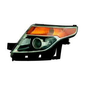 2011-2015 Ford Explorer Limited - Driver Side Halogen Headlight Assembly - FO2502301
