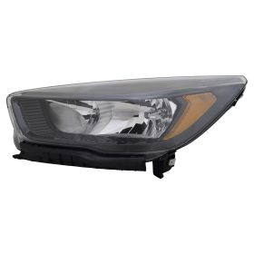 Ford Escape 2018-2019 Driver Side Halogen Headlight Assembly - FO2502394C