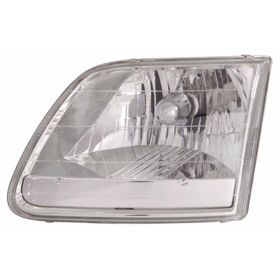 2001-2003 Ford F-150 Lightduty Pickup - Passenger Side Headlight Assembly - FO2503211