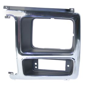 1980-1986 Ford Bronco - Driver Side Headlight Bezel - FO2512148
