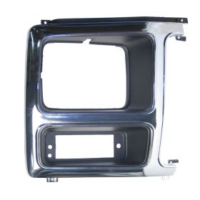 1980-1986 Ford Bronco - Passenger Side Headlight Bezel - FO2513148