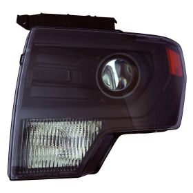 Ford Pickup Lightduty 2013-2014 Driver Side Hid Head Light Lens And Housing - FO2518121