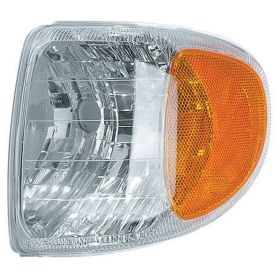 Mercury Mountaineer 1998-2001 Driver Side Front Parking/signal Light Lens And Housing - FO2520160V