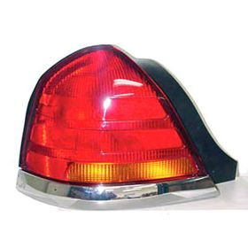 Ford Crown Victoria 1998-2004 Driver Side Tail Light Lens And Housing - FO2800150