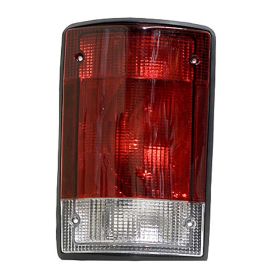 2004-2005 Ford Van Econoline Driver Side Tail Light Assembly - Best Value ® - FO2800190