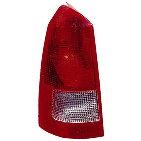 Ford Focus 2004-2007 Driver Side Tail Light With Black Housing - FO2800192